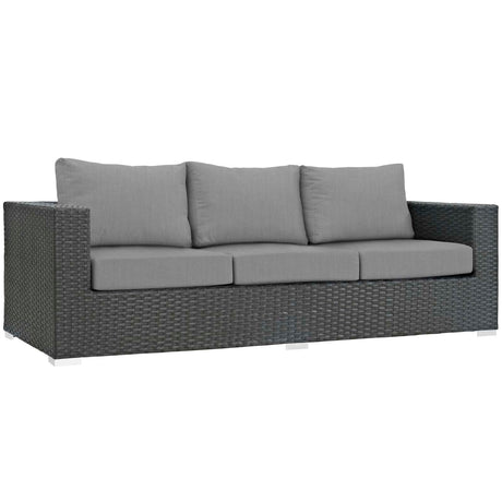 Sojourn Outdoor Patio Sunbrella Sofa - BUILDMYPLACE