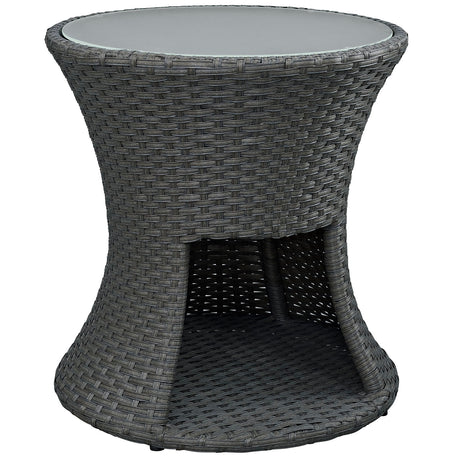 Sojourn Round Outdoor Patio Side Table - BUILDMYPLACE