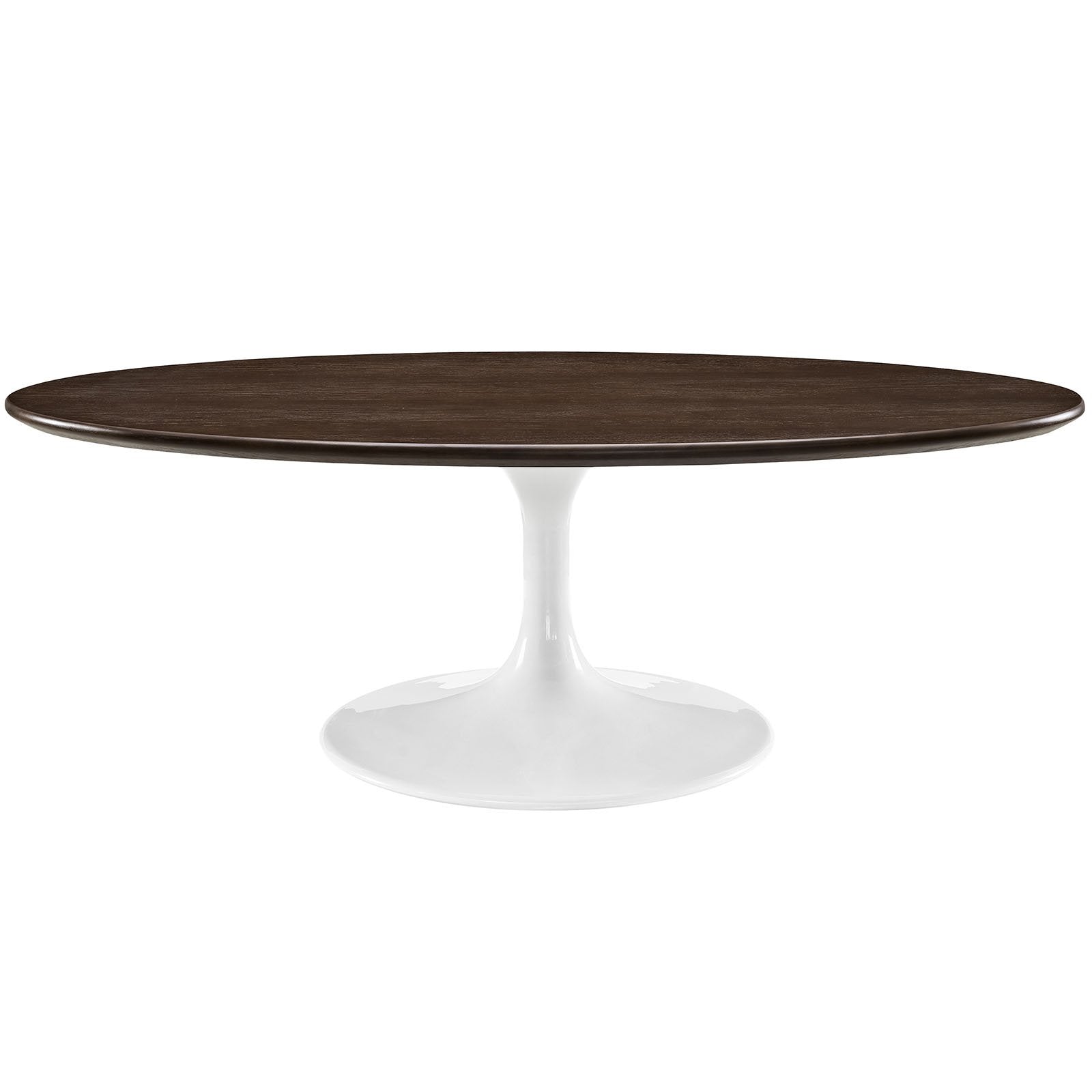Lippa 48"Oval Top Coffee Table - Metal Tapered Base Dining Table