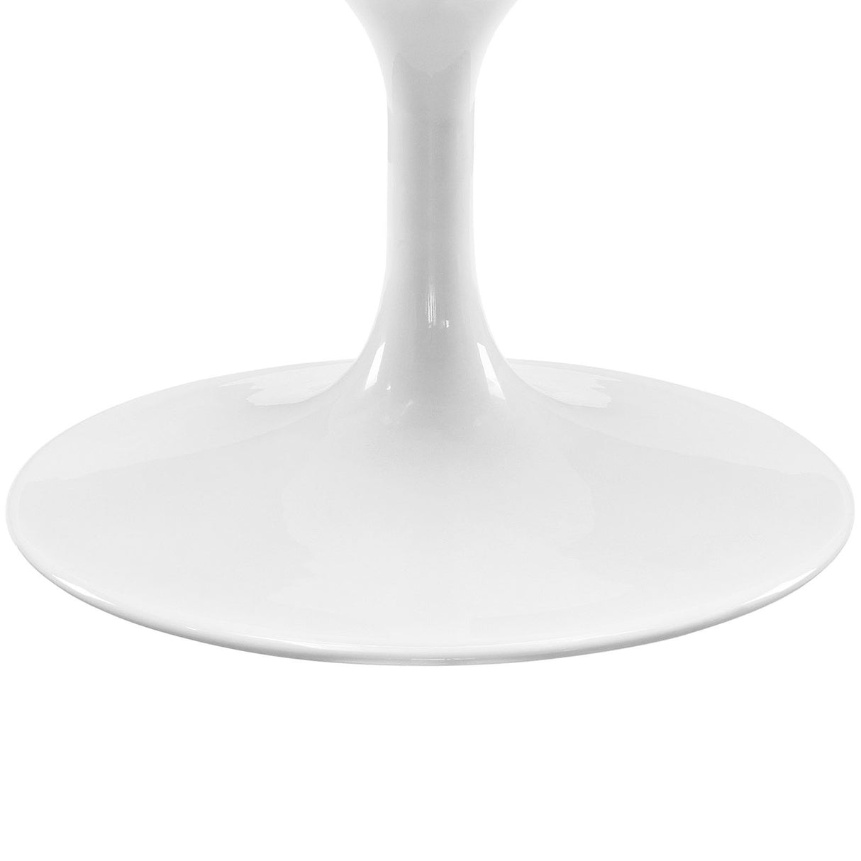 Lippa 48"Oval Top Coffee Table - Metal Tapered Base Dining Table