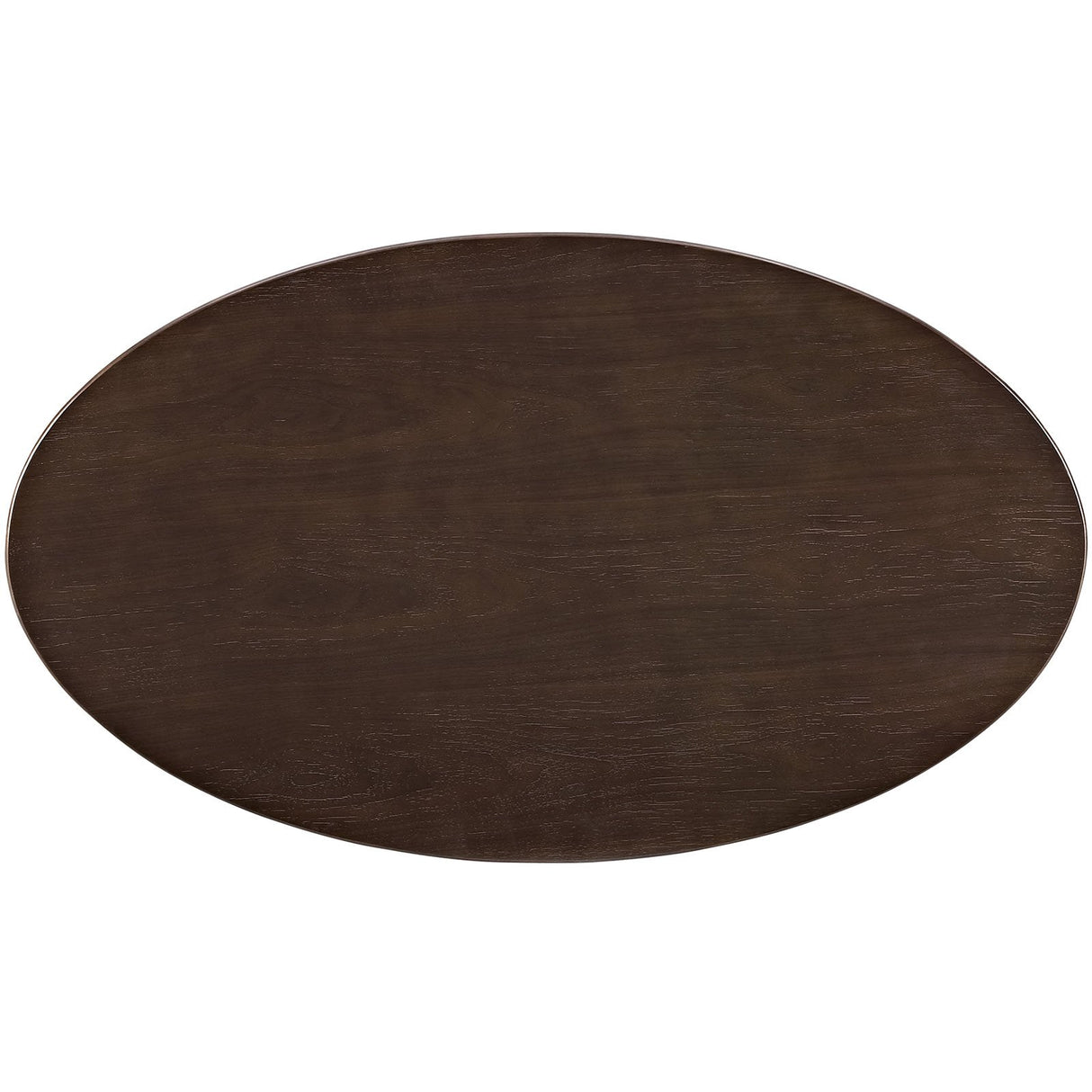 Lippa 48"Oval Top Coffee Table - Metal Tapered Base Dining Table