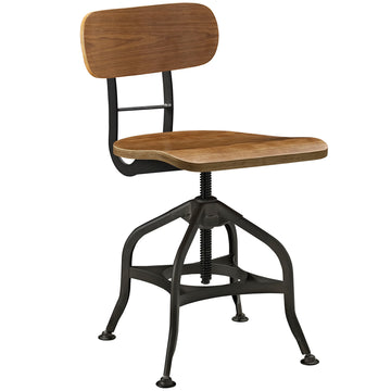 Rustic Modern Mark Wood Dining Bar And Stool - Breakfast Bar And Counter Stool