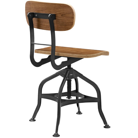 Rustic Modern Mark Wood Dining Bar And Stool - Breakfast Bar And Counter Stool - BUILDMYPLACE