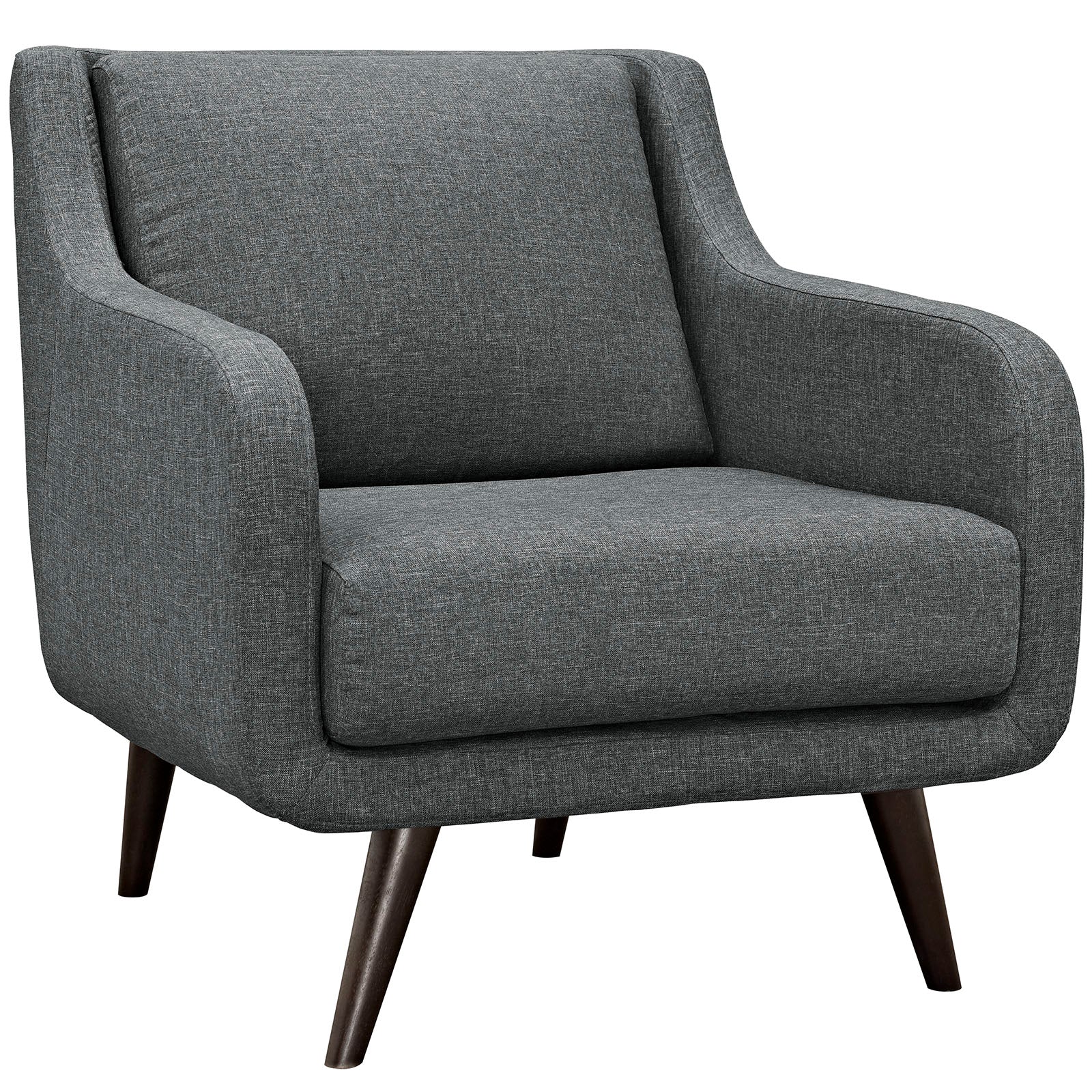 Modern Verve Upholstered Leisure Club Chairs w Wood Legs Accent Chair for Hallway room