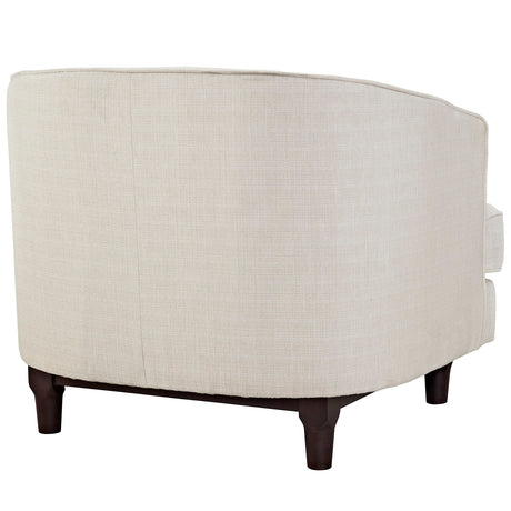 Modern Coast Fabric Upholstered 1 - Set Armchair - Comfortable Upholstered Accent Chair - BUILDMYPLACE