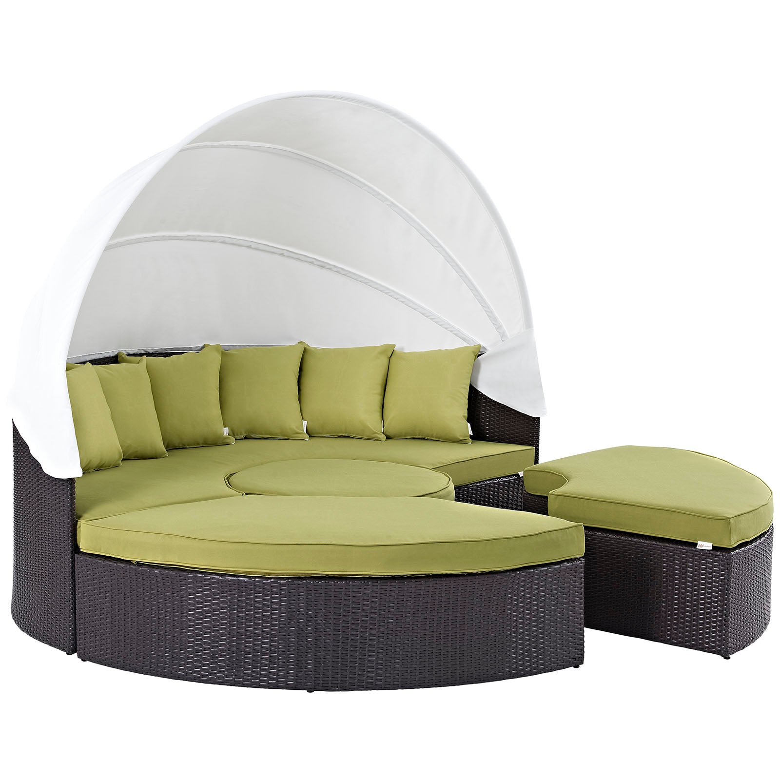 Outdoor couch with canopy hot sale