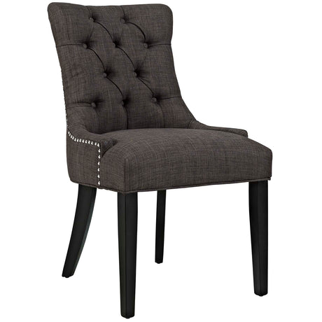 Modern Elegant Regent Kitchen Side Chair - Kitchen And Fabric Dining Chair Set - BUILDMYPLACE