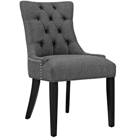 Modern Elegant Regent Kitchen Side Chair - Kitchen And Fabric Dining Chair Set - BUILDMYPLACE