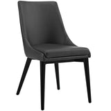 Viscount Accent Performance Velvet Dining Side Chair - Formal Dining Room Chair - BUILDMYPLACE