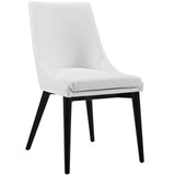 Viscount Accent Performance Velvet Dining Side Chair - Formal Dining Room Chair - BUILDMYPLACE