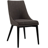 Viscount Accent Performance Velvet Dining Side Chair - Formal Dining Room Chair - BUILDMYPLACE