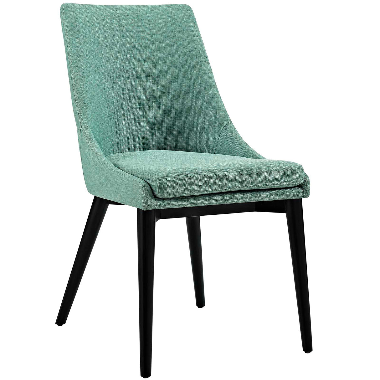 Viscount Accent Performance Velvet Dining Side Chair - Formal Dining Room Chair - BUILDMYPLACE