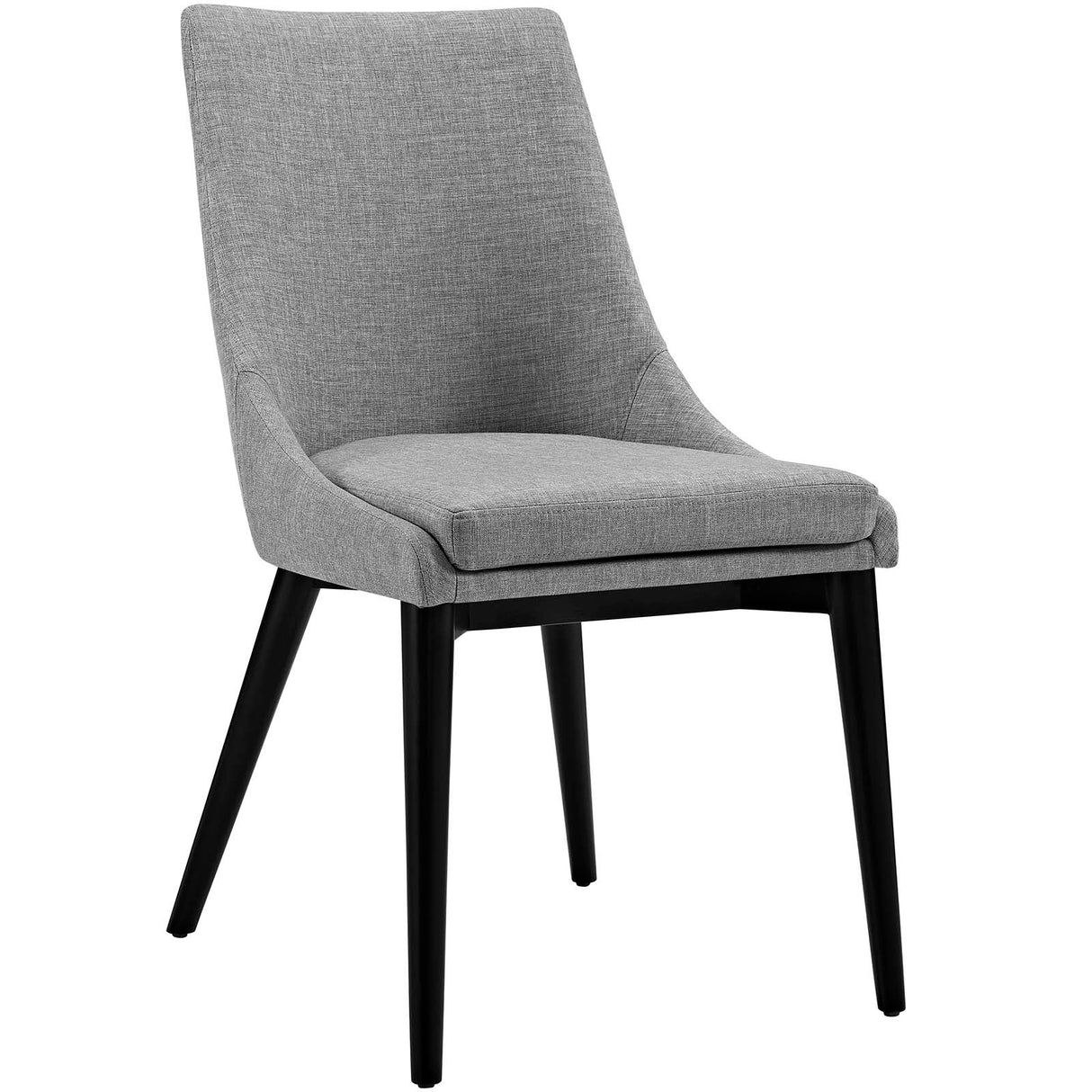 Viscount Accent Performance Velvet Dining Side Chair - Formal Dining Room Chair - BUILDMYPLACE