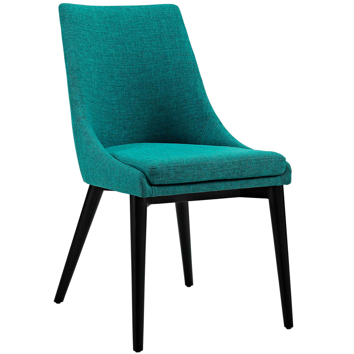 Viscount Accent Performance Velvet Dining Side Chair - Formal Dining Room Chair - BUILDMYPLACE