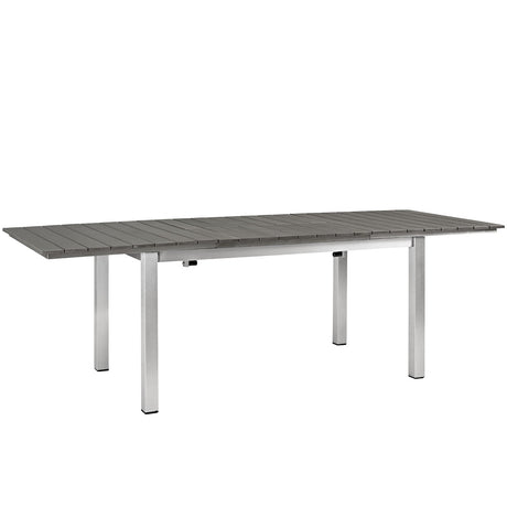 Shore Outdoor Patio Wood Dining Table - BUILDMYPLACE