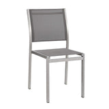 Shore Outdoor Patio Aluminum Side Chair - BUILDMYPLACE