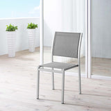 Shore Outdoor Patio Aluminum Side Chair - BUILDMYPLACE