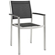 Shore Outdoor Patio Aluminum Dining Chair - BUILDMYPLACE