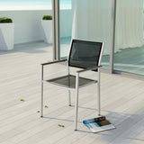 Shore Outdoor Patio Aluminum Dining Chair - BUILDMYPLACE