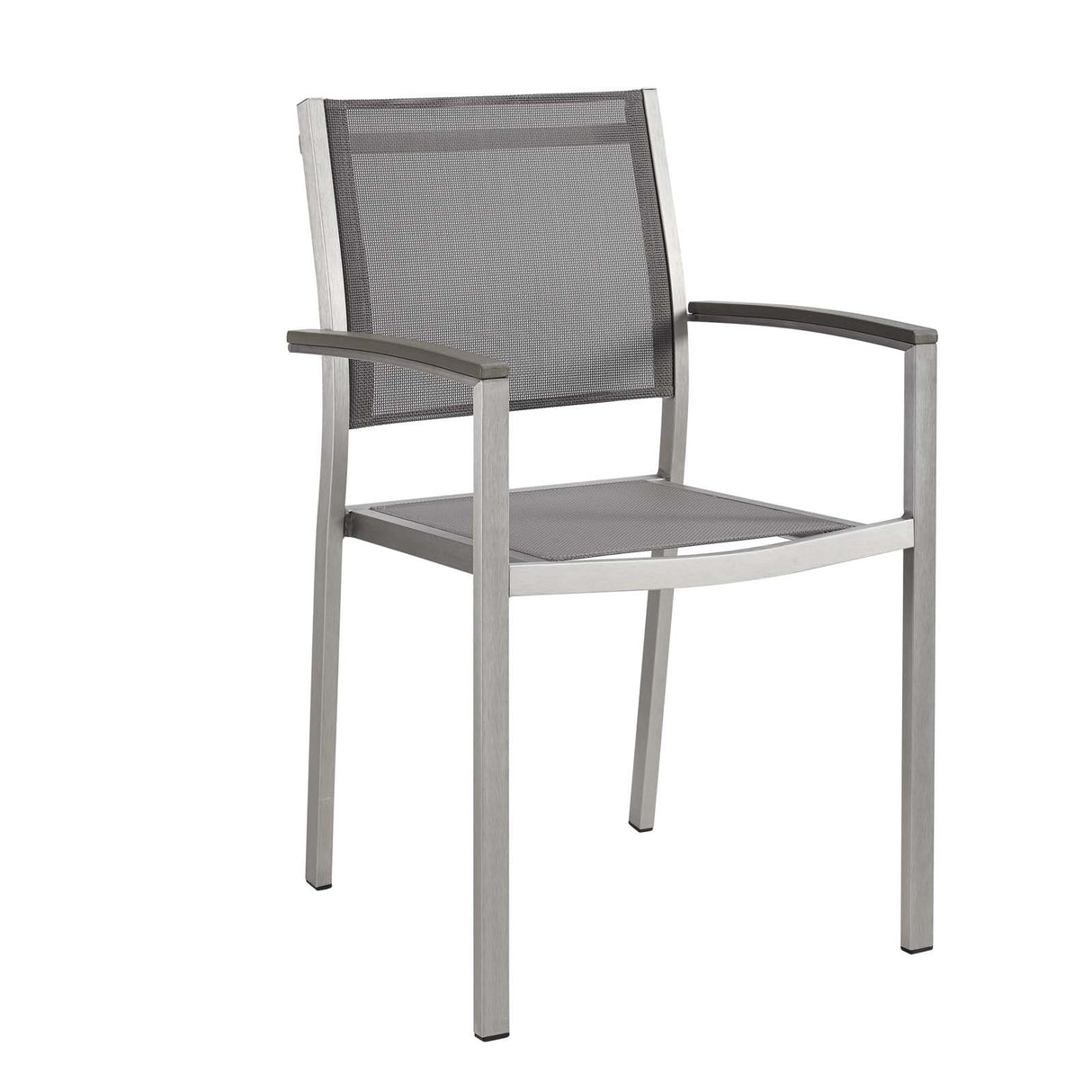 Shore Outdoor Patio Aluminum Dining Chair - BUILDMYPLACE