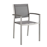 Shore Outdoor Patio Aluminum Dining Chair - BUILDMYPLACE