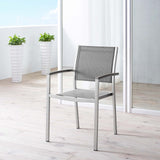 Shore Outdoor Patio Aluminum Dining Chair - BUILDMYPLACE