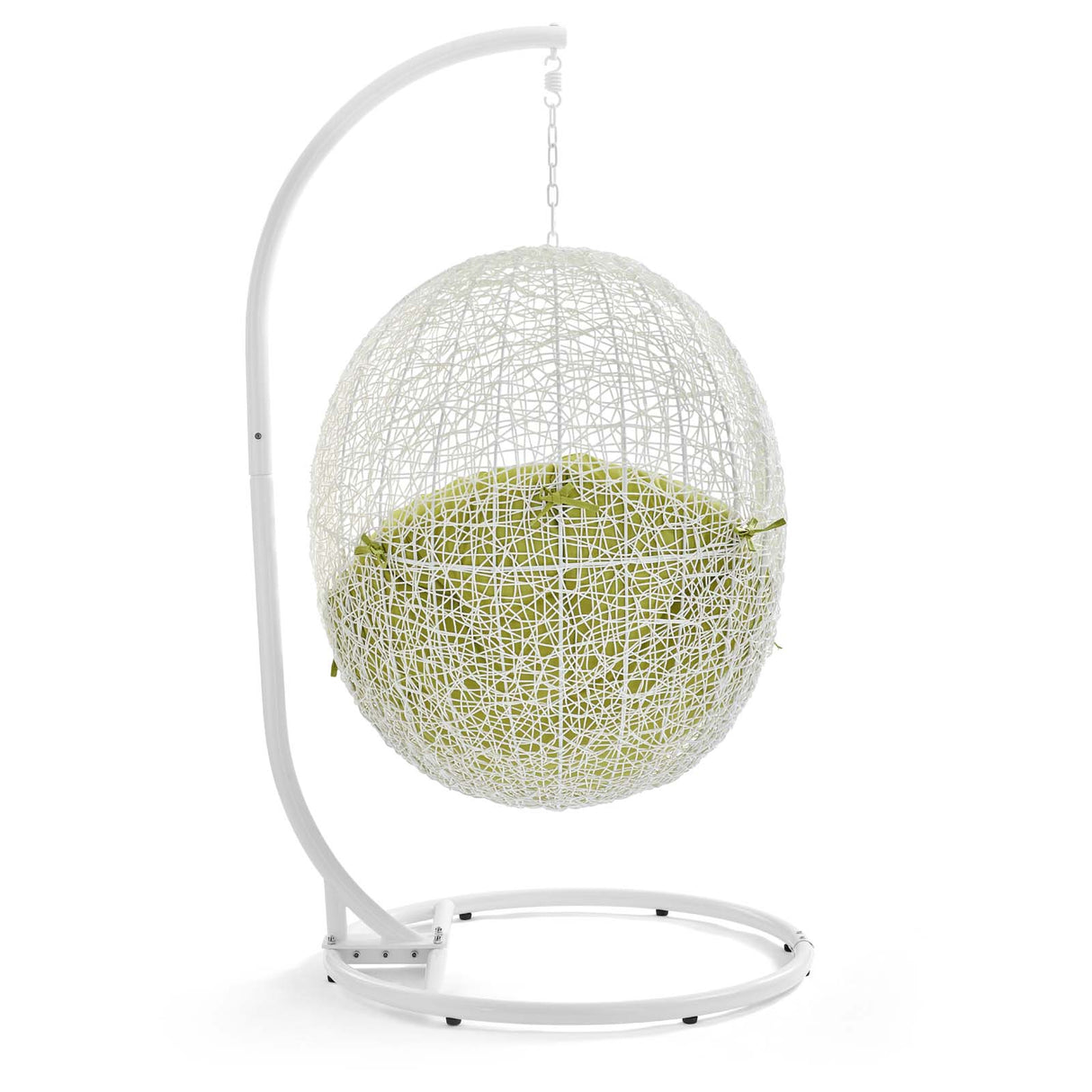 Egg Hammock Chair With Hanging Kits - Fastness Hanging Hide Outdoor Patio Swing Chair With Stand - BUILDMYPLACE