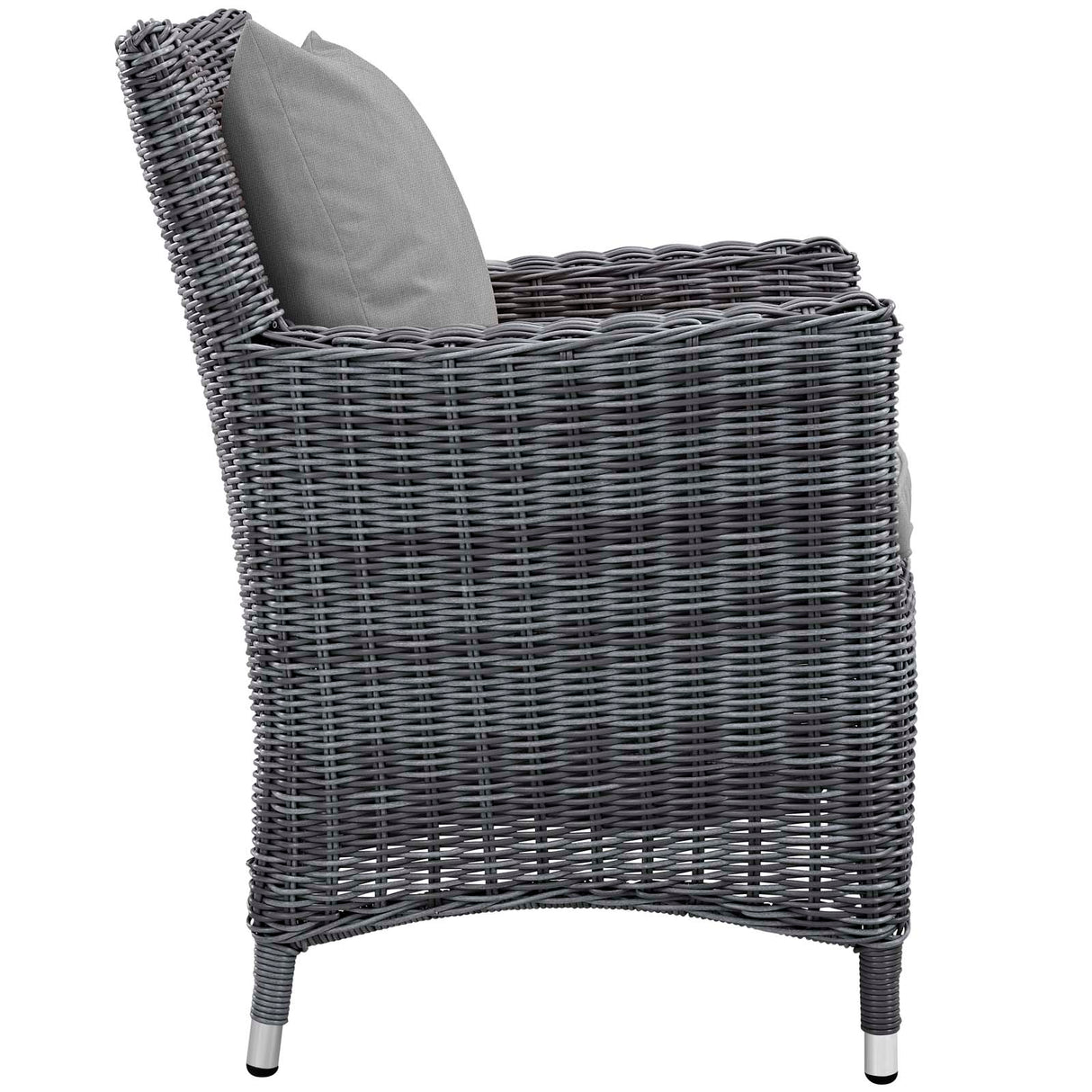 Summon 2 Piece Outdoor Patio Sunbrella Dining Set - BUILDMYPLACE