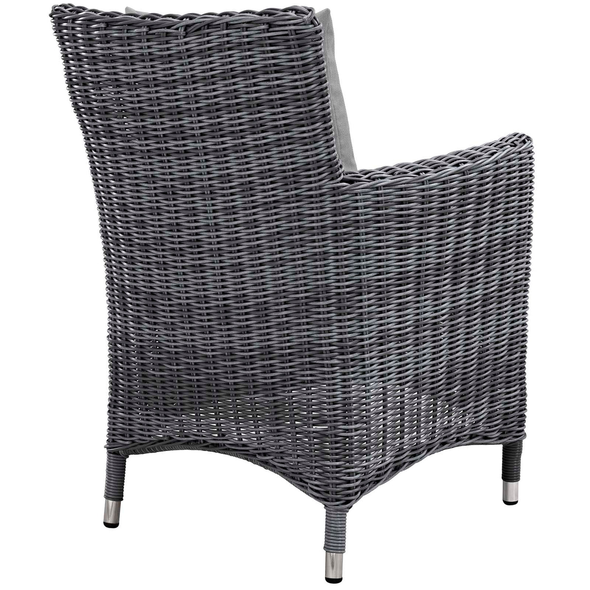 Summon 2 Piece Outdoor Patio Sunbrella Dining Set - BUILDMYPLACE
