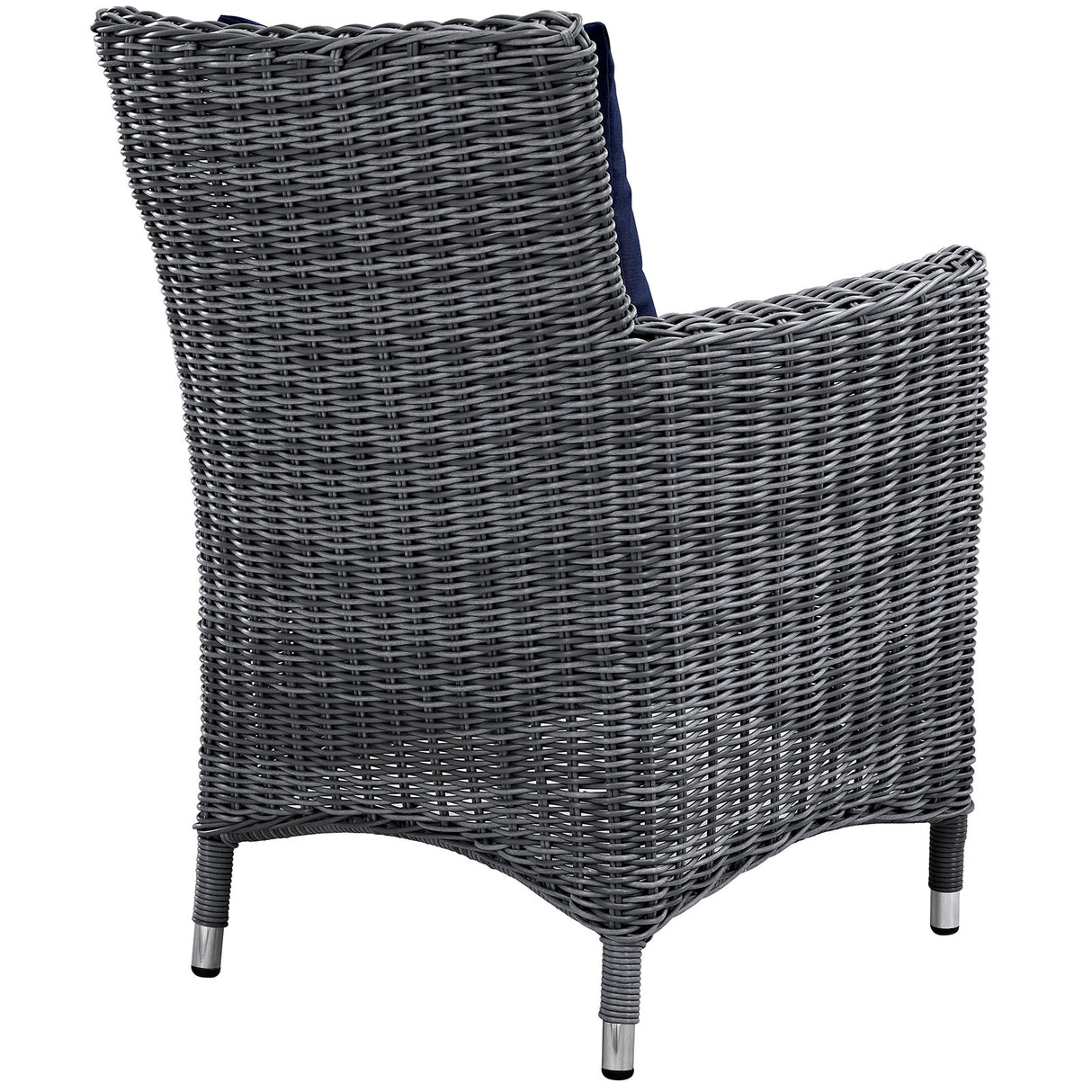 Summon 2 Piece Outdoor Patio Sunbrella Dining Set - BUILDMYPLACE
