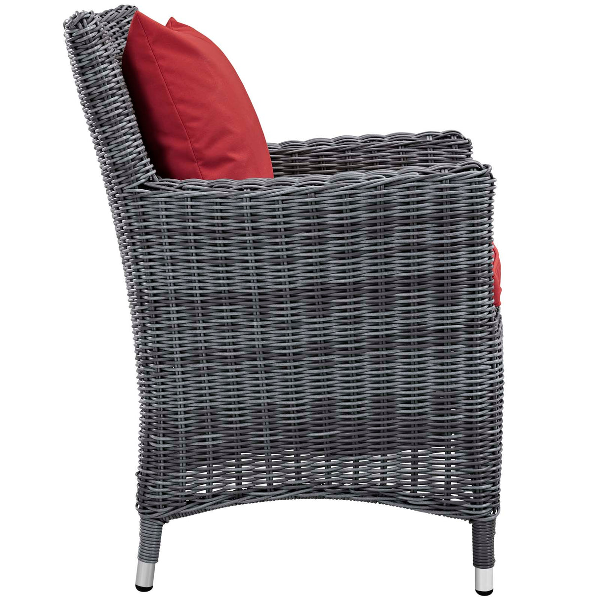 Summon 2 Piece Outdoor Patio Sunbrella Dining Set - BUILDMYPLACE