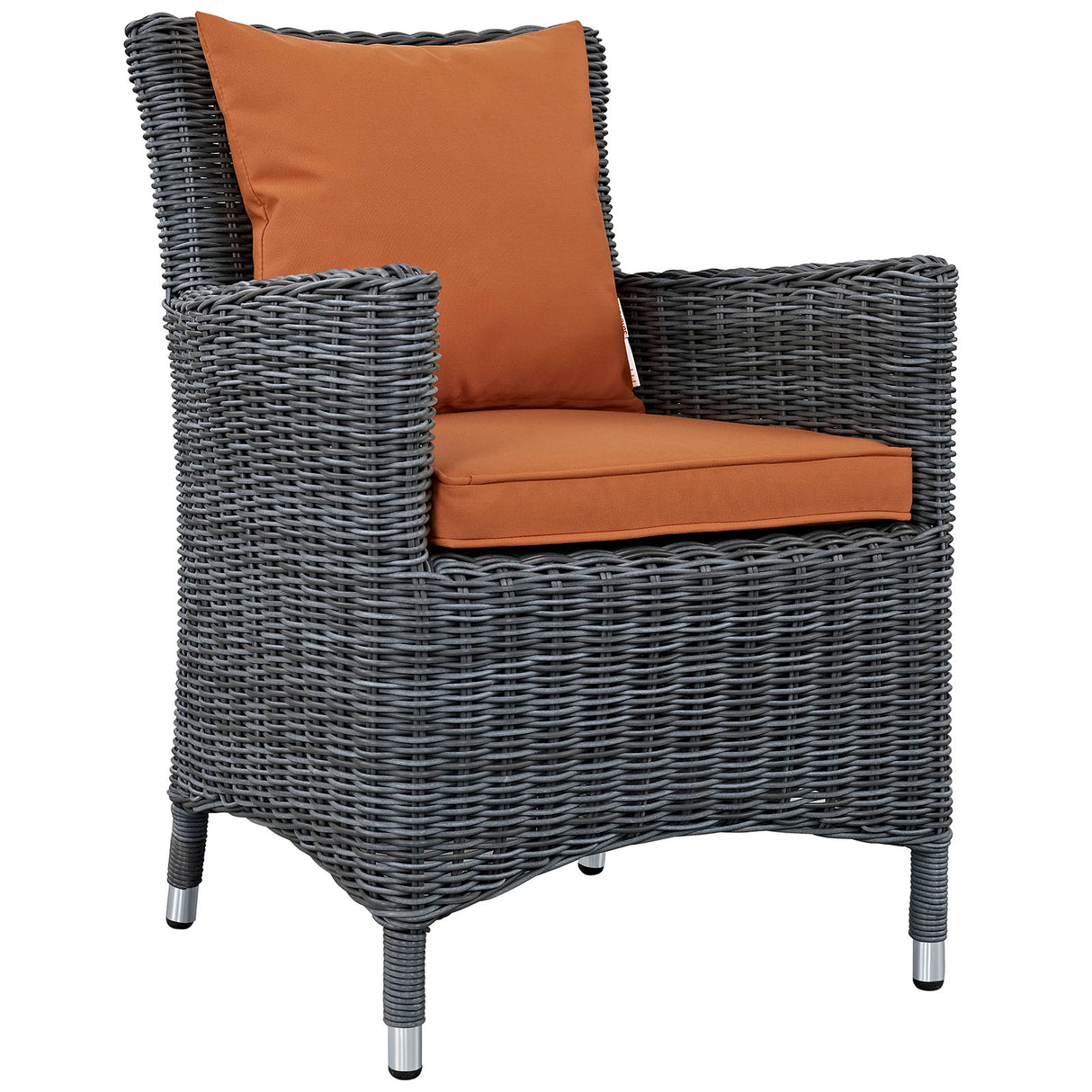Summon 2 Piece Outdoor Patio Sunbrella Dining Set - BUILDMYPLACE