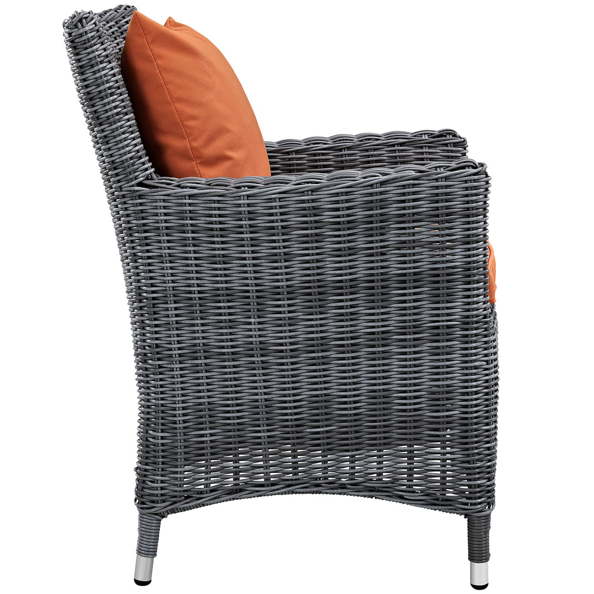 Summon 2 Piece Outdoor Patio Sunbrella Dining Set - BUILDMYPLACE