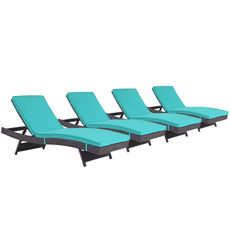 Convene Chaise Outdoor Patio - BUILDMYPLACE