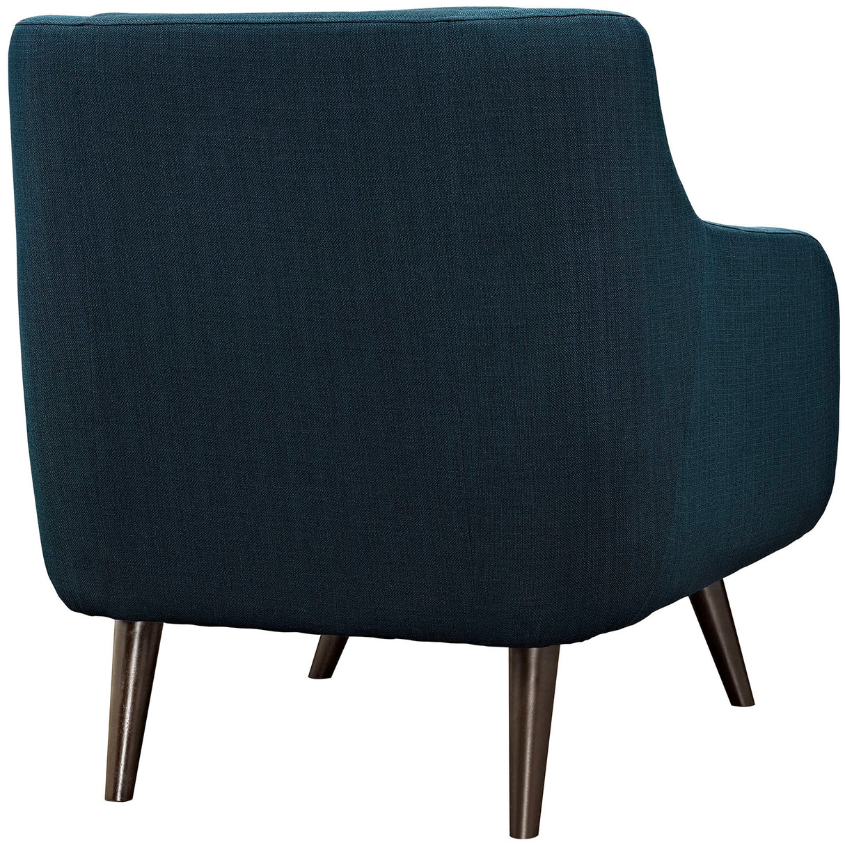 Modern Verve Upholstered Leisure Club Chairs w/ Wood Legs -  Accent Chair for Hallway room - BUILDMYPLACE