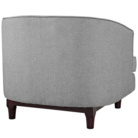 Modern Coast Fabric Upholstered 1 - Set Armchair - Comfortable Upholstered Accent Chair - BUILDMYPLACE