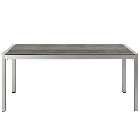 Shore 3 Piece Outdoor Patio Aluminum Dining Set - BUILDMYPLACE