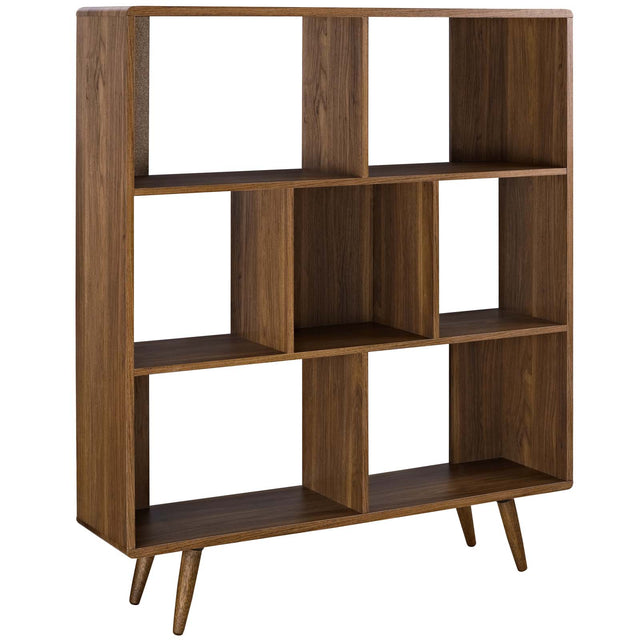 Transmit Bookcase With 7 Open Shelf - Utility Cabinets With Display Storage Units - BUILDMYPLACE