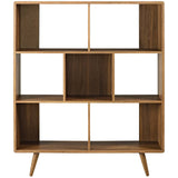 Transmit Bookcase With 7 Open Shelf - Utility Cabinets With Display Storage Units - BUILDMYPLACE