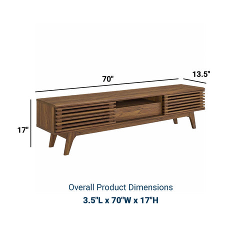 One 70 Inch Render TV Stand - BUILDMYPLACE