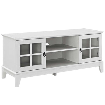 Contemporary Coastal Isle 47" Media Tv Stand - Entertainment Stand - Console Table