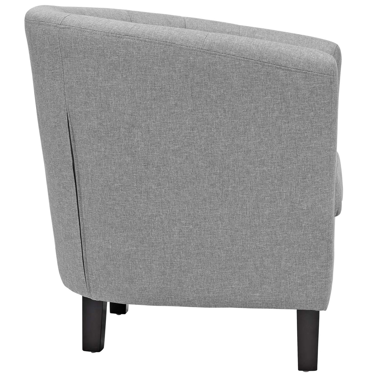 Modern Accent Armchair In Fabric - Prospect Upholstered Wood Frame Legs Chair - 1-Set - BUILDMYPLACE