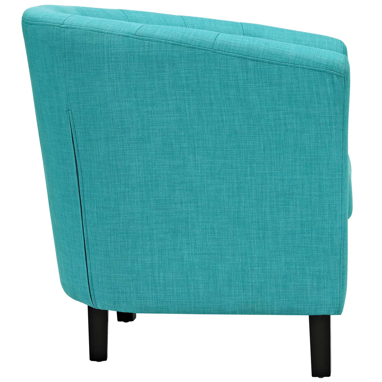 Modern Accent Armchair In Fabric - Prospect Upholstered Wood Frame Legs Chair - 1-Set - BUILDMYPLACE