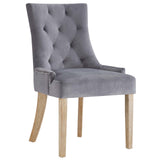 Modern Pose Dining Chair Performance Velvet - Farmhouse Breakfast Chair - BUILDMYPLACE