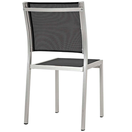 Shore 9 Piece Outdoor Patio Aluminum Dining Set - BUILDMYPLACE