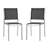 Shore Outdoor Patio Aluminum Side Chair - BUILDMYPLACE