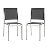Shore Outdoor Patio Aluminum Side Chair - BUILDMYPLACE