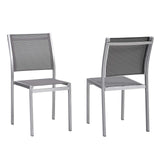 Shore Outdoor Patio Aluminum Side Chair - BUILDMYPLACE