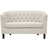 Prospect Channel Tufted Performance Loveseat - BUILDMYPLACE