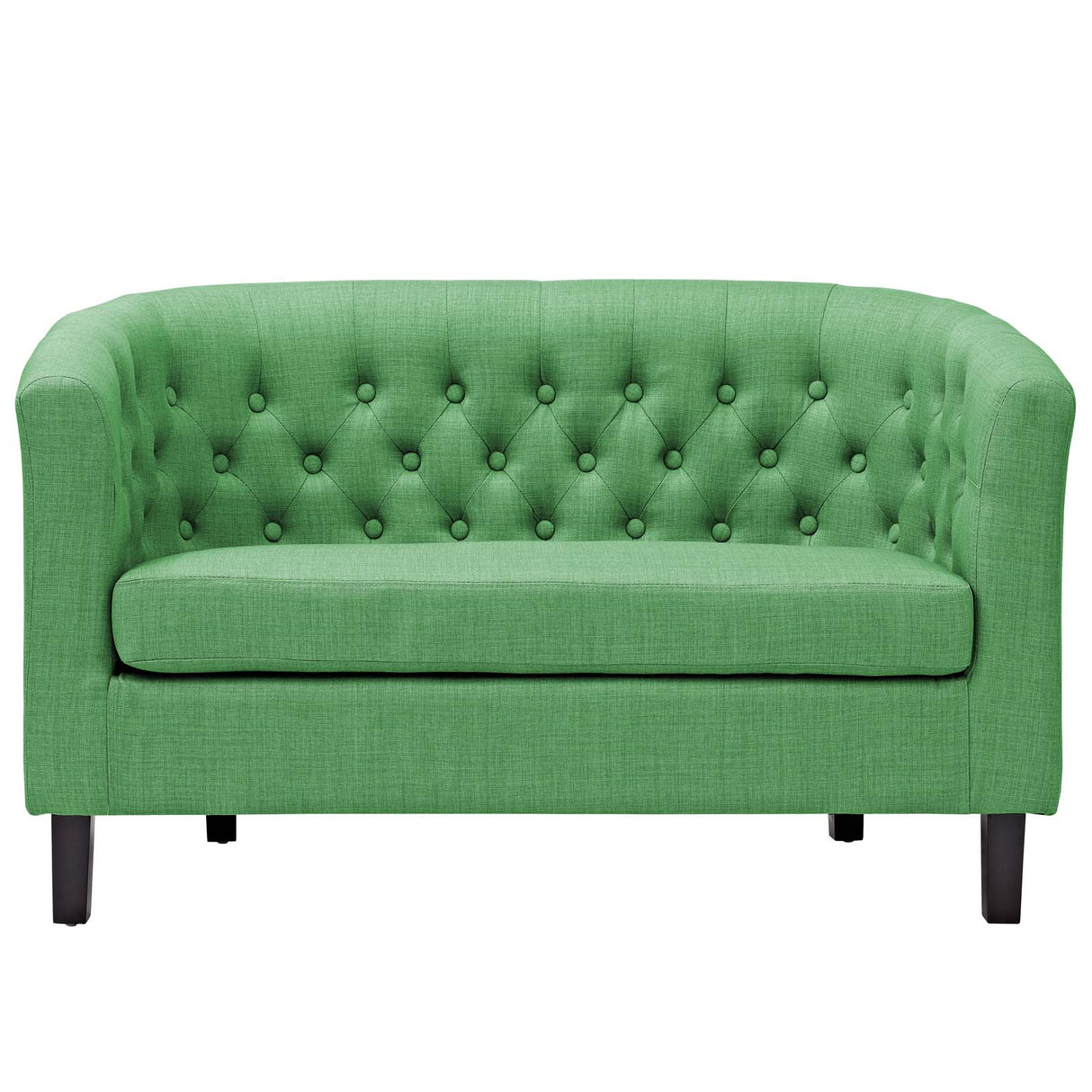 Prospect Channel Tufted Performance Loveseat - BUILDMYPLACE